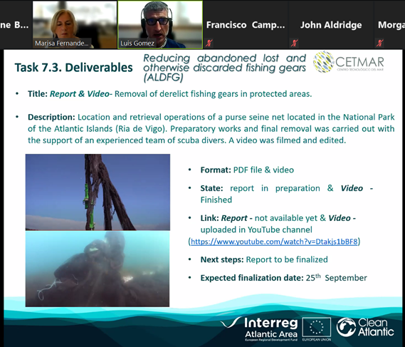 FreeLitterAT's tweet photo. 👏Congratulations to all the #CleanAtlantic partners for this fruitful coordination meeting which showcased each of the project deliverables!
A huge thanks to @emicorcoran @osparcomm for her participation
We do hope to pursue our great collaboration!
#CleanAtlanticTogether 🌊 https://t.co/ixKiQge0wK