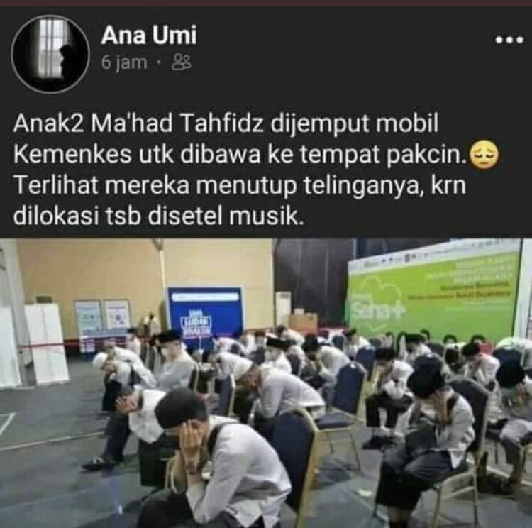 Jangan ngaku demokratis bila ketawa2 ngece melihat mereka yg menutup telinganya dari musik. Itu hak mereka. Hargai. Aku suka musik, dan hidup antara lain dari musik pula, tapi kubela hak siapa pun utk tak mau mendengarkan musik.