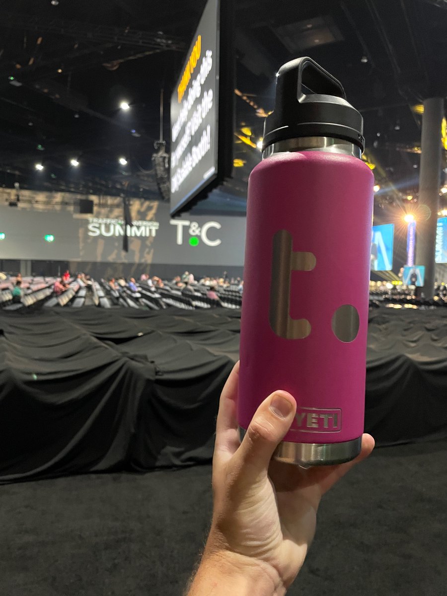 Repping <a href="/teamwork/">Teamwork.com</a> at <a href="/traffic_summit/">traffic_summit</a>! Excited to connect with y’all