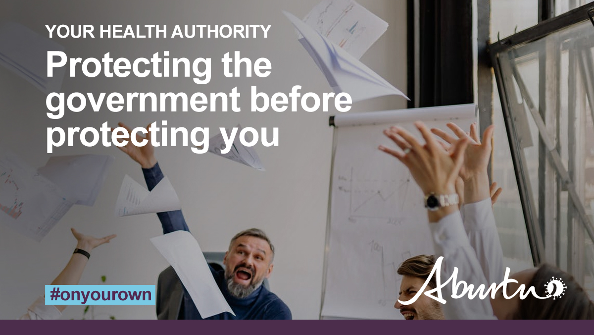 We are pleased to learn that the Health Authority will cancel surgeries before ever questioning our refusal to implement restrictions. We applaud their obedience in always putting the government's interests before the health of citizens. #COVID19AB #ableg #onyourown