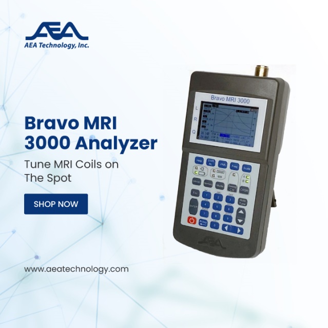 AEATECH's tweet photo. #Accuratemeasurement of #impedances, #impedanceangle, resistance, #returnloss, Equivalent Inductance and capacitance &amp; more. The #BravoMRI3000Analyzer is #portable and functions optimally even in close proximity to magnetic fields. A must-have MRI product. https://t.co/oazrI1D5zx https://t.co/LP7cG4OzsV