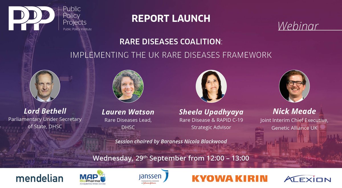 Rare Diseases Coalition: Implementing the UK Rare Diseases Framework report launch

📅29 September | ⏰12:00 - 13:00

Join the debate with senior leaders from across the sector, as we discuss how best to implement the UK Rare Diseases Framework

REGISTER: lnkd.in/eRJnBVfk