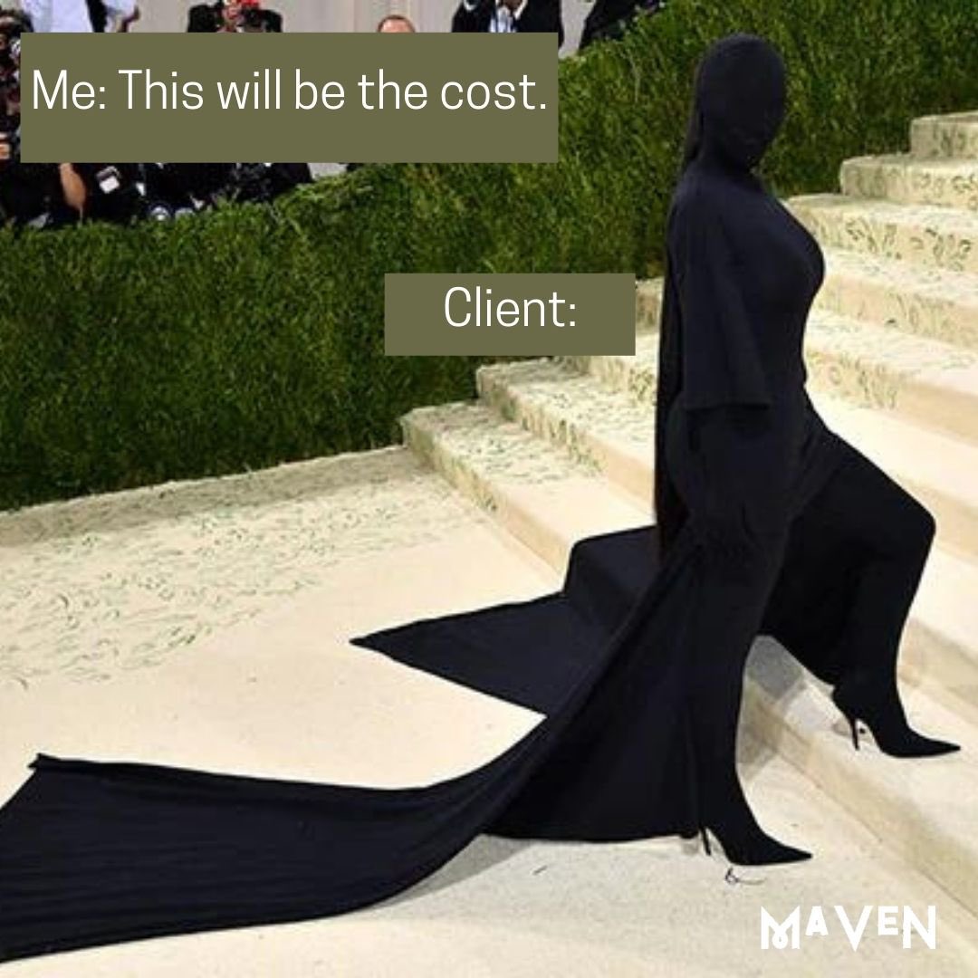 mavenecomm's tweet photo. Some client and agency thing!😉
.
.
.
 #metgala2021 #kimkardashian #kendalljenner #metgalamemes #metgalaredcarpet #mavenecomm #clientdiaries #agencylife https://t.co/Af8RfQCthj