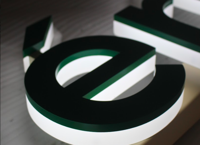 kalisign_USA's tweet image. Another successful project! Our #sidelit letters with thick strokes may have the full return illuminated! For slimmer letters, a part of the return is illuminated and the rest is painted. 

#Slimtekletter #illuminatedletter #Kalisign #welovesigns #signage #sidelit