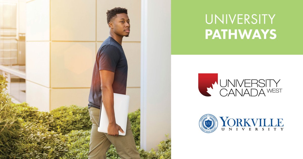You can transfer your Business Administration Diploma to a Bachelor of Commerce degree with the University Canada West (UCW) through a partnership with Sterling College.
sterlingcollege.ca/pathways/