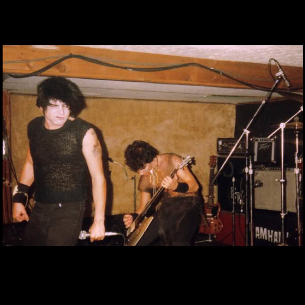ThisDayInDanzig's tweet photo. 1984. Samhain, Pop Shop, Cleveland, OH. https://t.co/rWCO3qtUoy