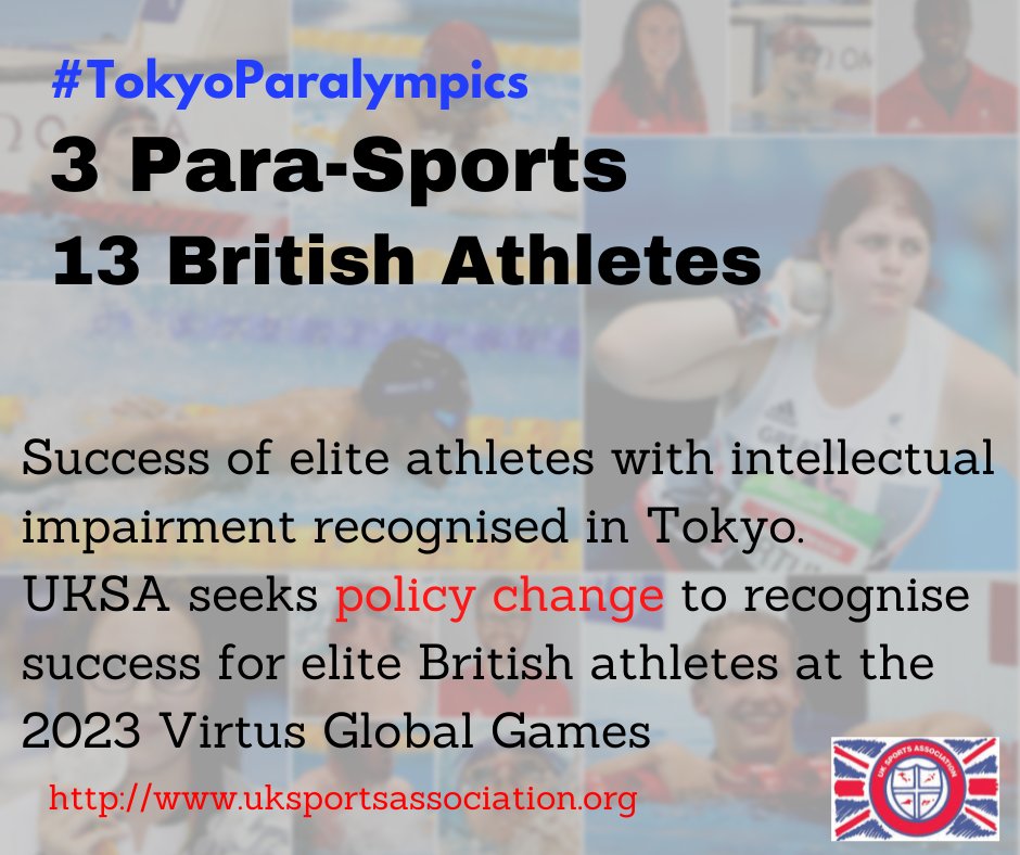 SportExcelUK's tweet photo. Seen the Tokyo successes for athletes with #intellectualimpairment?  Now let’s recognise the success of athletes at the @SPORTVirtus Champs &amp; 2023 Global Games.  Action needed by sports policy makers to enable success &amp; real recognition.  RT your support &amp; DM to find out more. https://t.co/zDCFWlK61T