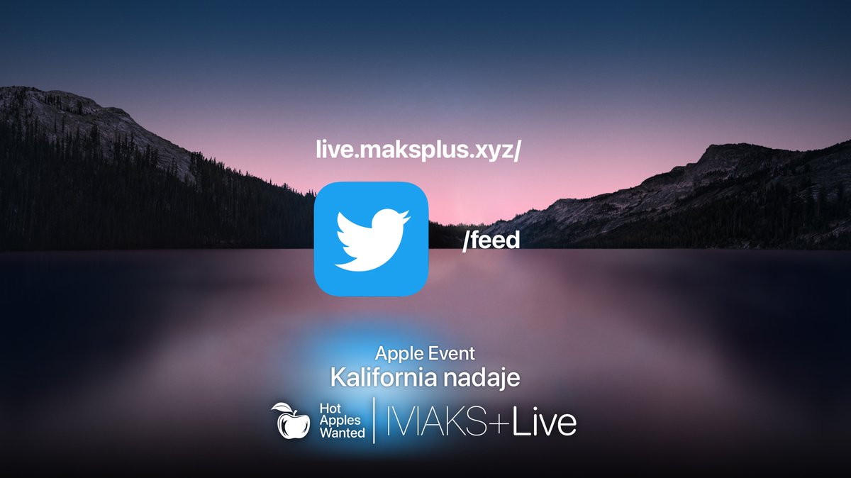 hotappleswanted's tweet image. Godzina do startu 😮‍💨 #AppleEvent

Więc tak tylko się kulturalnie przypomnimy, że jak zawsze będziemy dla Was prowadzić relację na żywo, stay tuned!

👉🏻 live.maksplus.xyz/feed
👉🏻 lub obserwuj hasztag #HAWevent