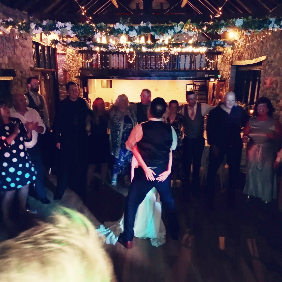 It was our pleasure to see Cheri and Scott off in to married life in the deeply beautiful setting of <a href="/PencoedHouse/">Pencoed House</a>, under the watchful eye of Amelia (who stayed up past 2230)