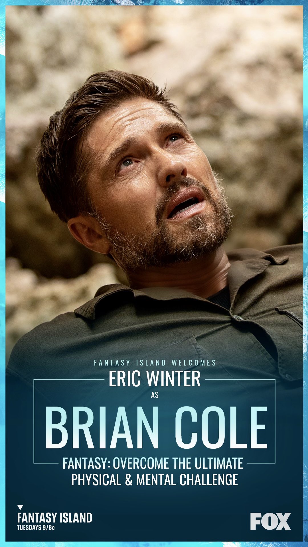 Eric Winter Rookie Fans No This Isn T Tim Bradford This Is Brian Cole He S A Survivalist And You Can See His Ultimate Fantasy Come True Tonight On Fantasyislandtv 9pm Foxtv