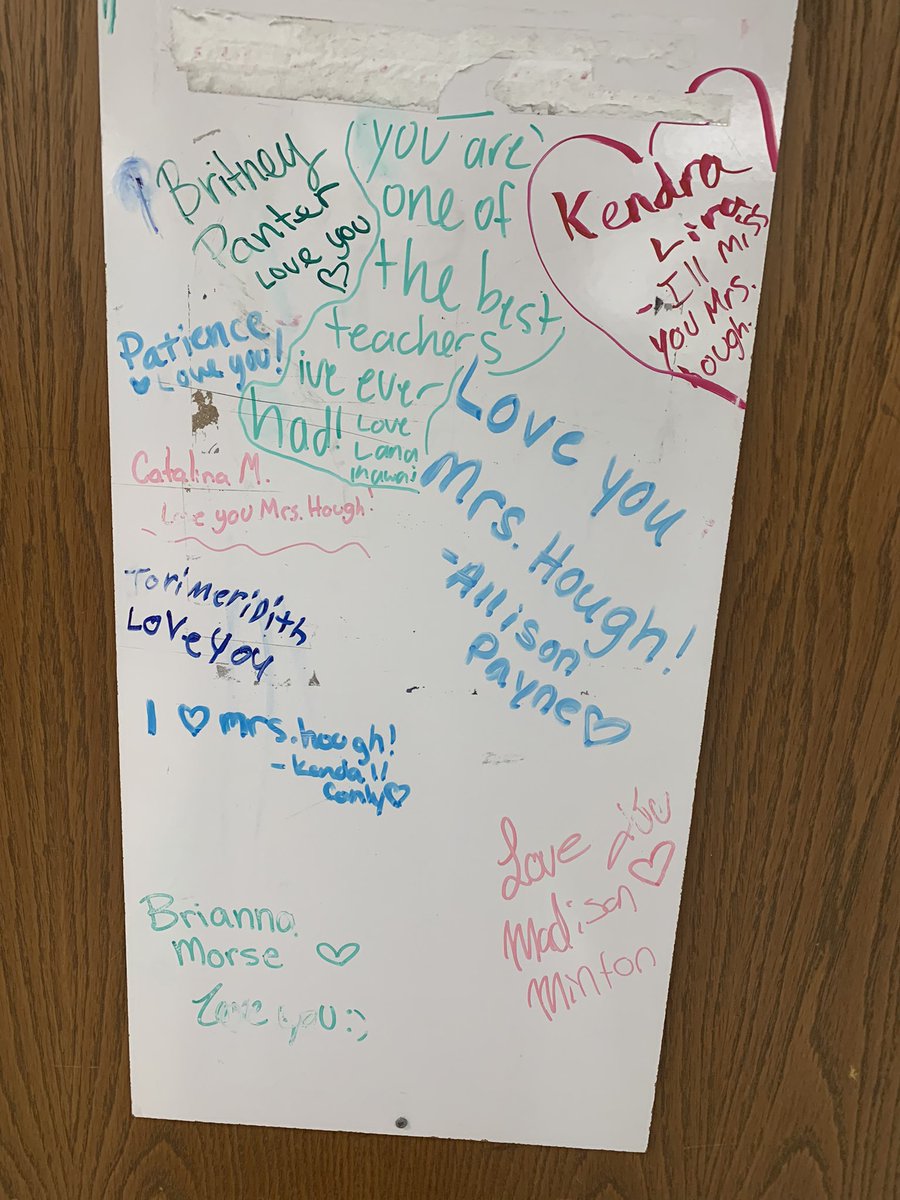 Students love Mrs. Hough at MHJH <a href="/Dr_JakeLong/">Jake Long</a> <a href="/Caroline_Nail15/">Dr. Caroline Nail</a> @MHJH <a href="/KyleMcCarn/">Kyle McCarn</a>
