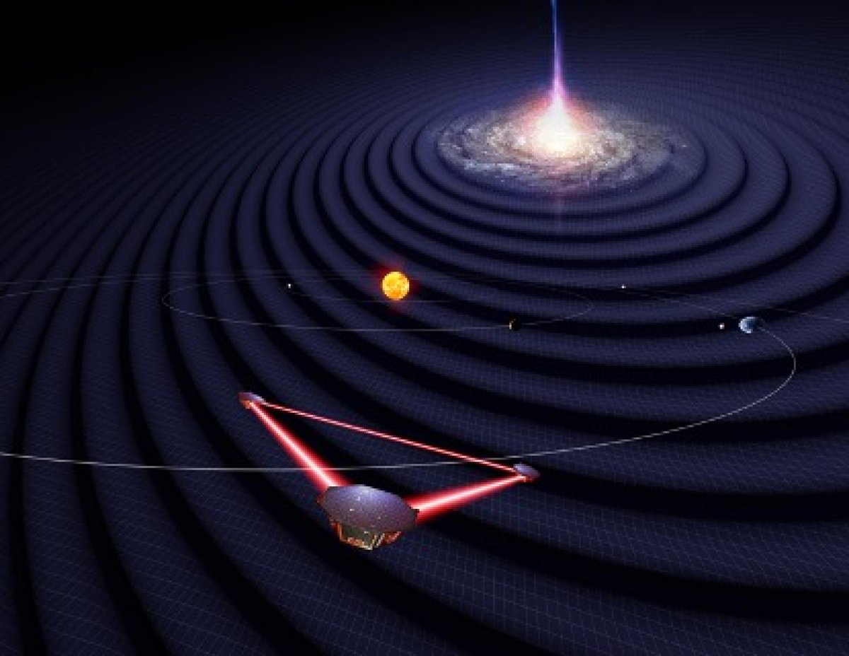 Gravitational waves are minute ripples in space-time caused by the most energetic events in the universe. NASA is developing a special ultraviolet light source that will help @ESA’s LISA observatory detect gravitational waves with meticulous accuracy: go.nasa.gov/3lmY8Rx