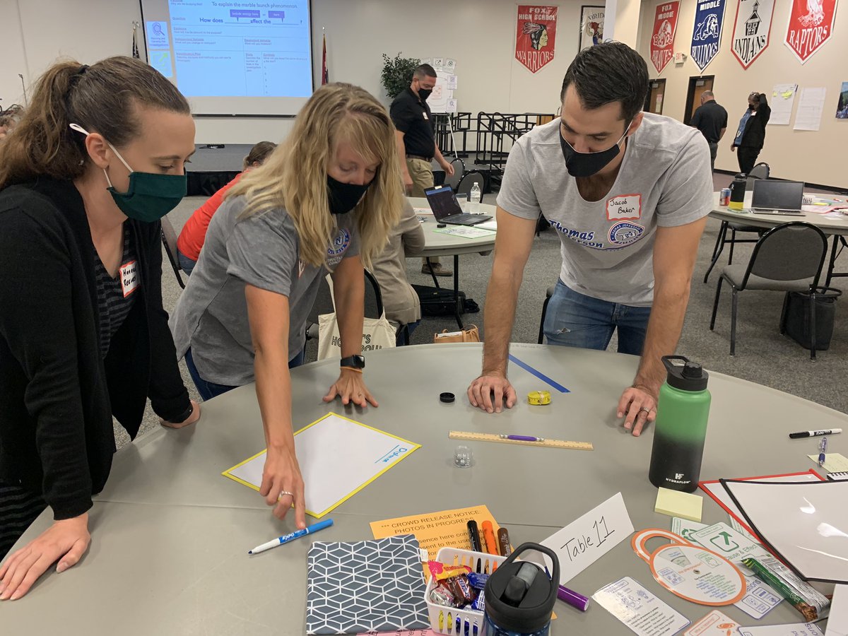 JWankum's tweet photo. Standards to Storylines Workshop in Arnold, MO today! Hands on Science! #thewonderofscience #bozemanscience https://t.co/YlkpFYzv7a