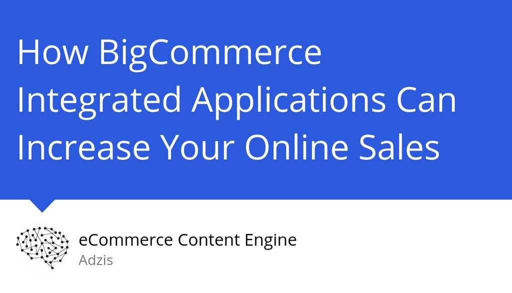 adzis_inc's tweet image. Bigcommerce allows you to easily connect with eCommerce platforms as well as benefit from some popular shopping feeds such as Shopzilla and Google product search.

Read more 👉 lttr.ai/l3MD

#IntegratedApplications #OnlineSales #BigCommerce #eCommerce