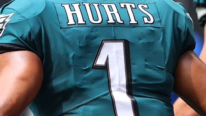 hurts jersey