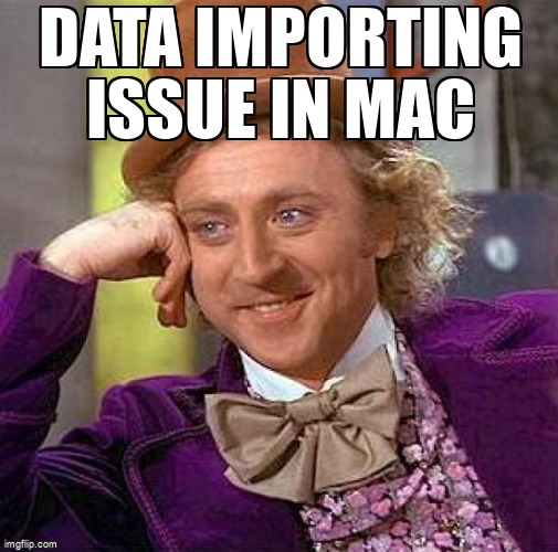 overflow_meme's tweet image. Data importing issue in mac stackoverflow.com/questions/6910… #importerror #macos