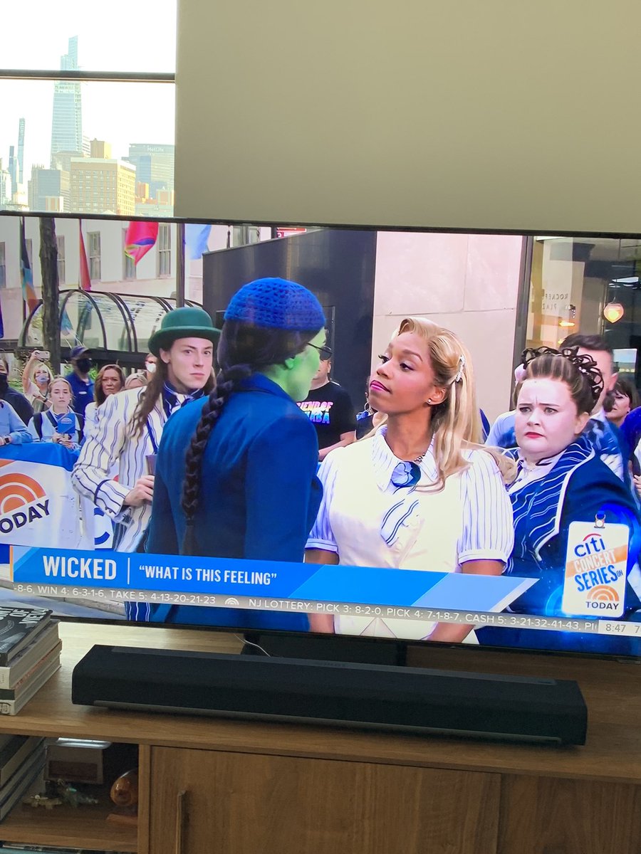 On @todayshow countless #BIPOC #theaterkids saw proof that their #dreams of playing #Glinda might actually come true. Brava @sunnybrittney @jennydinoia @wicked_musical and 2 the #Broadway shows @thelionking @hamiltonmusical @chicagomusical #ReOpening tonight! #WeCanPlayAllParts