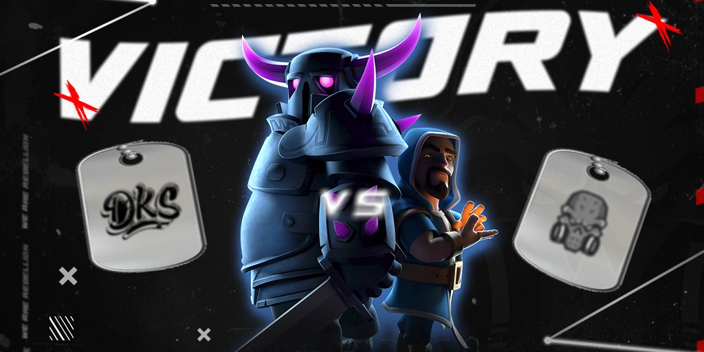 #RESULTS | Clash Royale 💎

Nuestra Rebelión sigue pasando de horizontes con un gran resultado de 5 - 2 ante <a href="/DarkSoldiersOfc/">Dark Soldiers</a>. ¡Bien Jugado!

🏆 <a href="/CupLeonesLE/">Leones Cup</a> 

Cabe recalcar el gran desempeño de todo el equipo y @AngelXness por cerrar el Koth. 💀