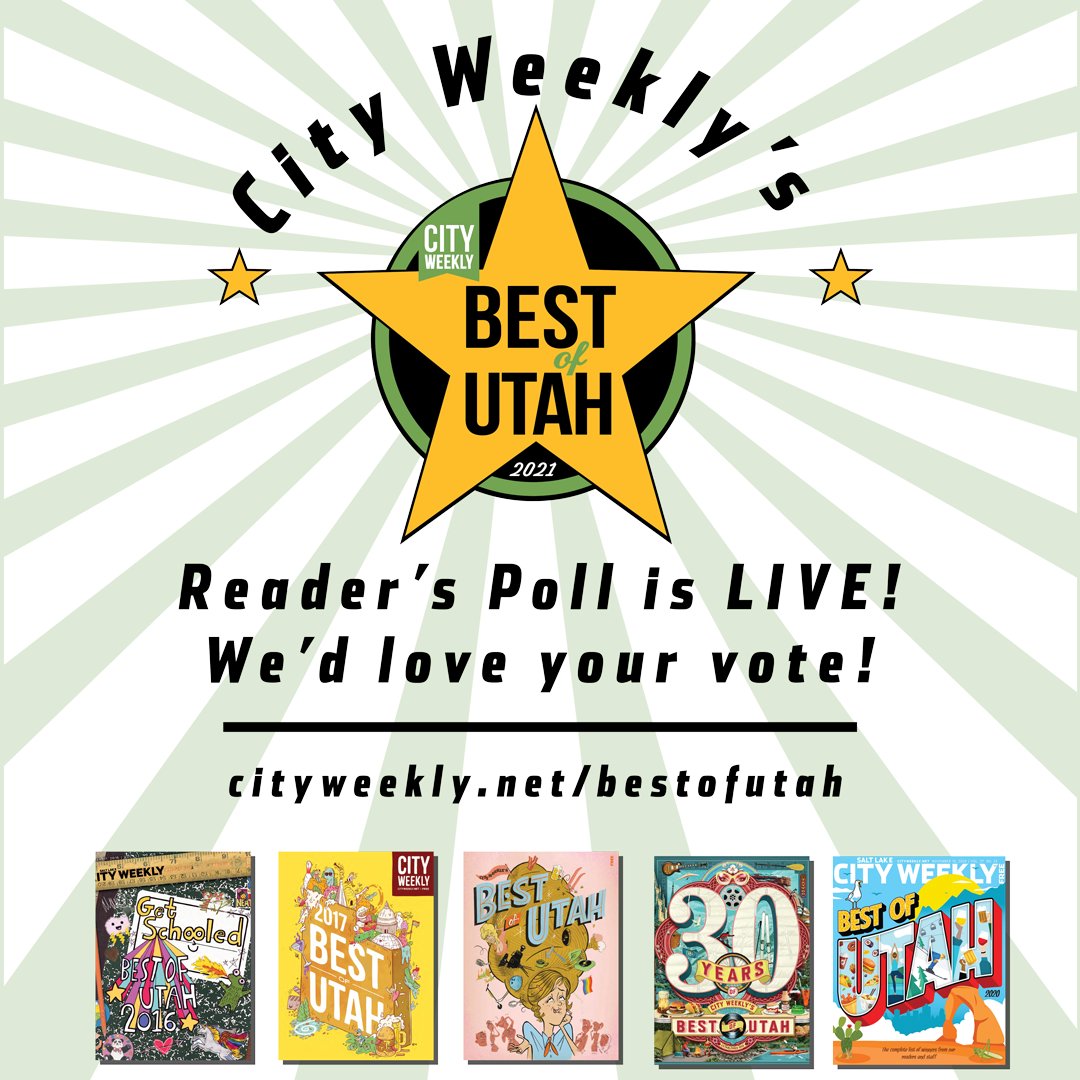 Underground_33's tweet photo. Vote for Ogden’s Own Distillery for Best Distillery in City Weekly’s Best of Utah 2021! Thank you for your support! Here’s how:

a. Click the link here: https://t.co/akJqCIfXiN to open the Google Form and enter your email address. https://t.co/aeoemuN3SD