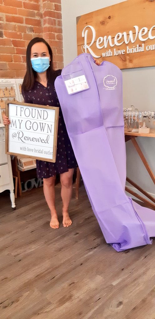 Aleethia is stunning in this  <a href="/MikaellaBridal/">Mikaella Bridal</a> gown ...for her upcoming wedding at Beantown Ranch!
#renewedwithlovebridal 
#weddingbells
#shesaidyes