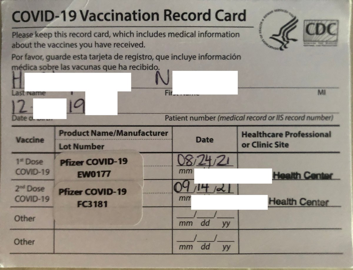 Mostever's tweet image. #vaccinated #COVID  It's not about me. It's about you.