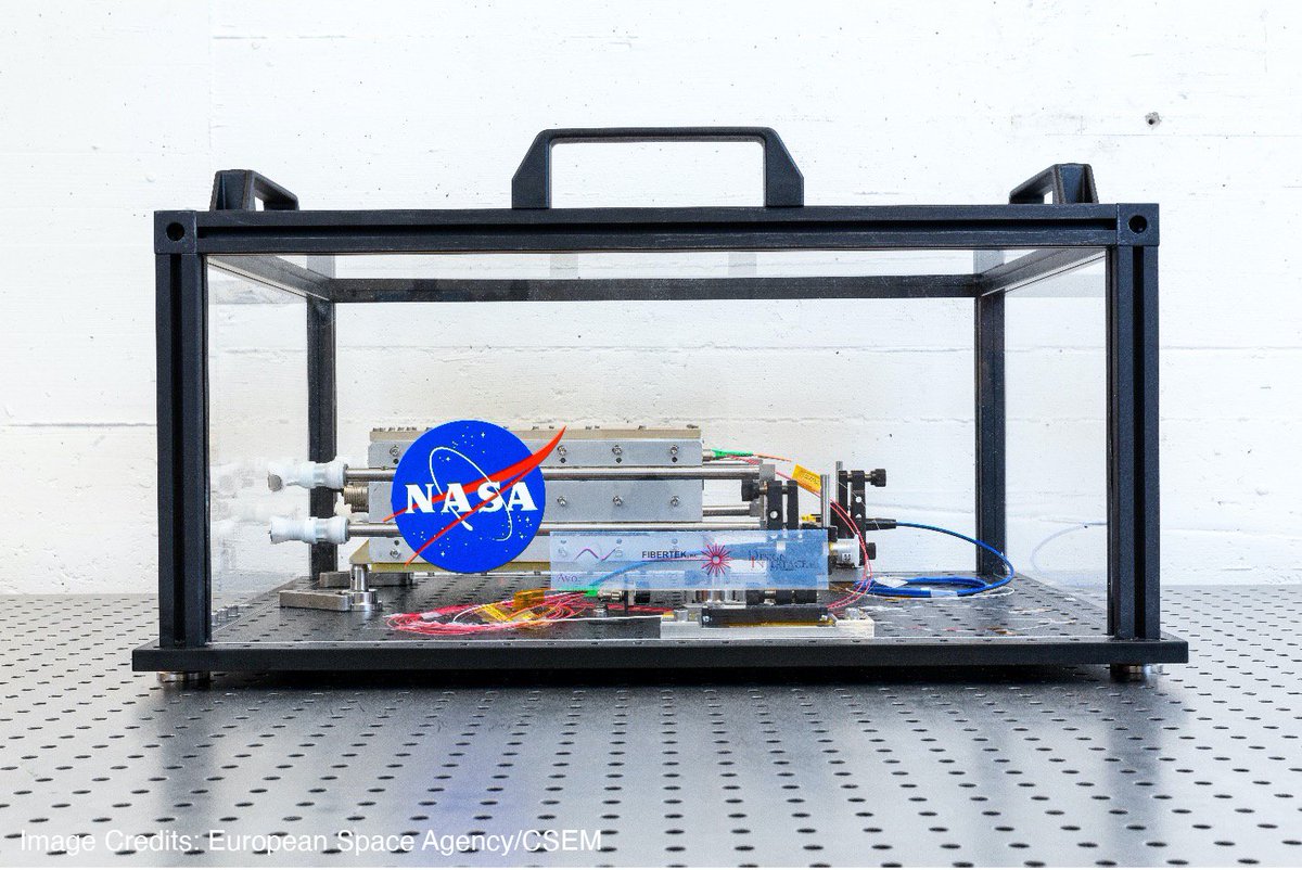 A team of <a href="/NASA/">NASA</a> scientists recently delivered the first prototype of a laser for the <a href="/esa/">European Space Agency</a>-led LISA mission. This instrument is crucial in detecting space-time ripples, called gravitational waves, caused by some of the most violent cosmic interactions. go.nasa.gov/3zlE33j