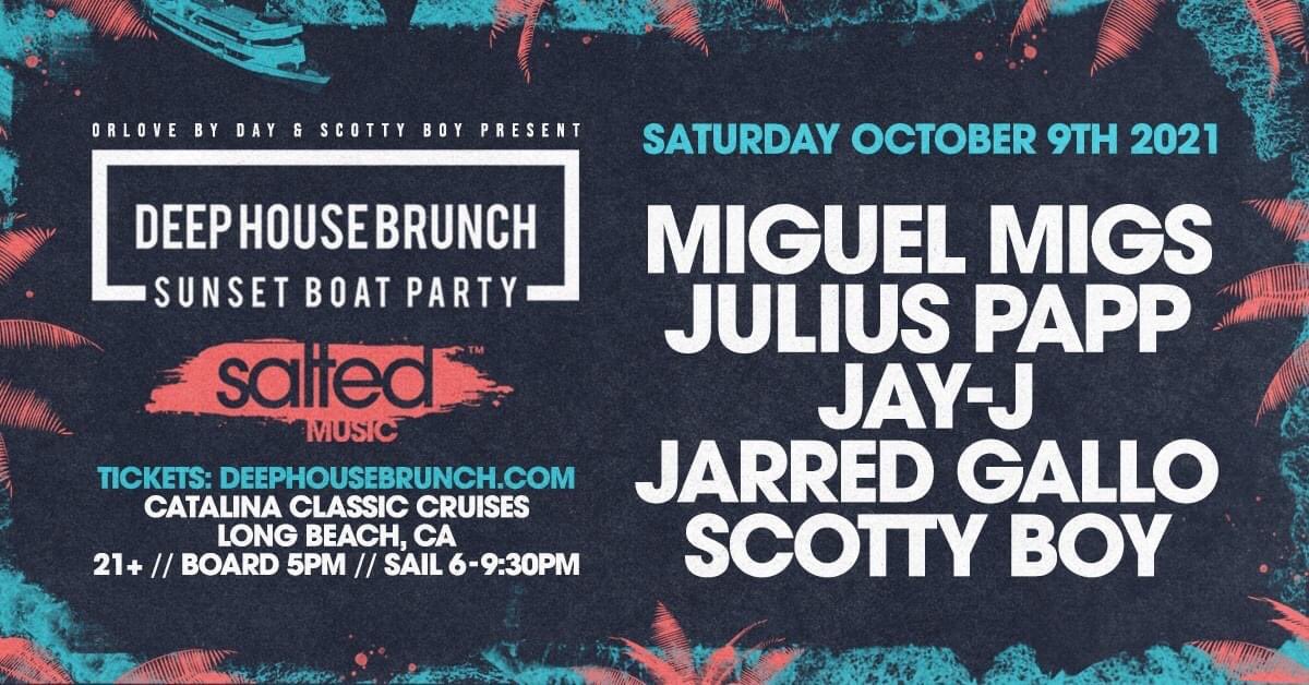 We’re hosting a sunset boat party with a stacked lineup in Los Angeles on Saturday, Oct 9th - set sail with us! 🛥🎶  Tickets: bit.ly/3C7TxJV