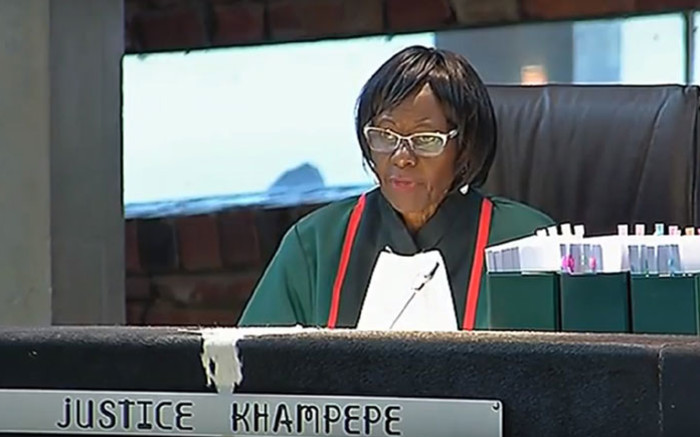 Sisi Khampepe exposed in participating in an unlawful verdict against Judge John Hlophe. Khampepe lacked constitutional standing in participating in the JSC meeting which ruled Hlophe be dismissed as she was not a chief justice or deputy chief justice as s1781 (a) and (b) permits