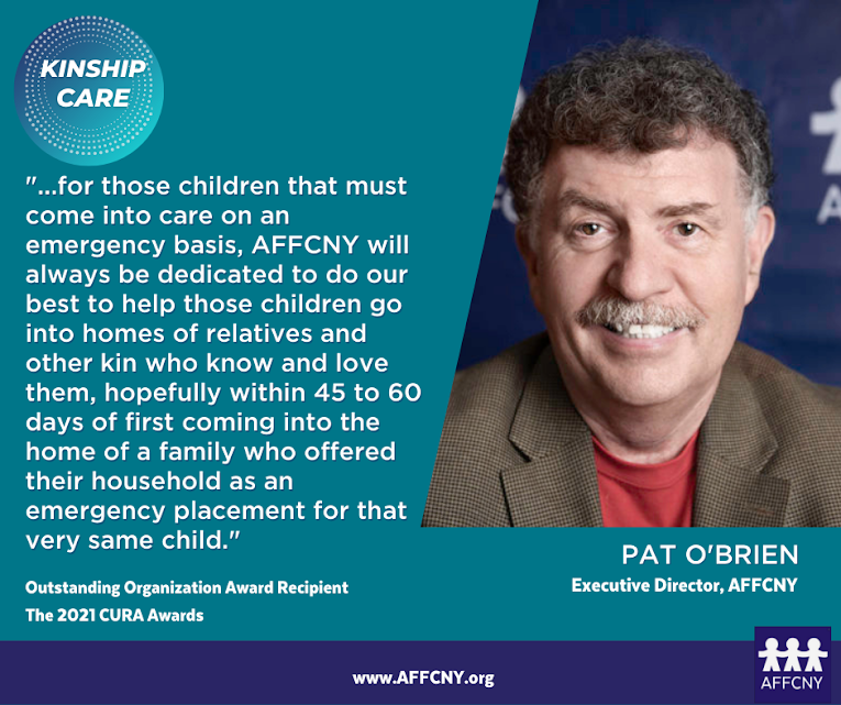 AFFCNY's tweet photo. AFFCNY's Executive Director, Pat O'Brien:
#CURAAwards #KinshipFamilies #NonProfit #AFFCNYNetwork #AGAPE #Resilience #Trauma #FamilySupport #YesWeKin #Family #Adoption #AFFCNY #NationalKinshipCareMonth #NYS #FosterCare #KinCare #FamilyFirst #Kinship #KinshipNavigator #KinshipCare https://t.co/dy70UmphvM