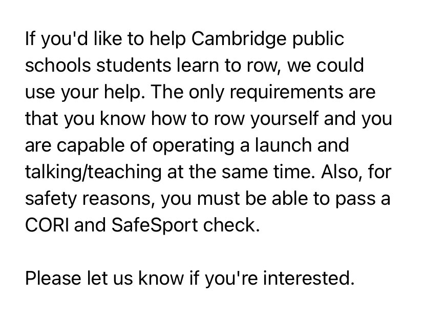 cbcregatta's tweet image. CRLS Coaching Volunteers Needed @CRLSFalcons #slideintoourDMs #seriously