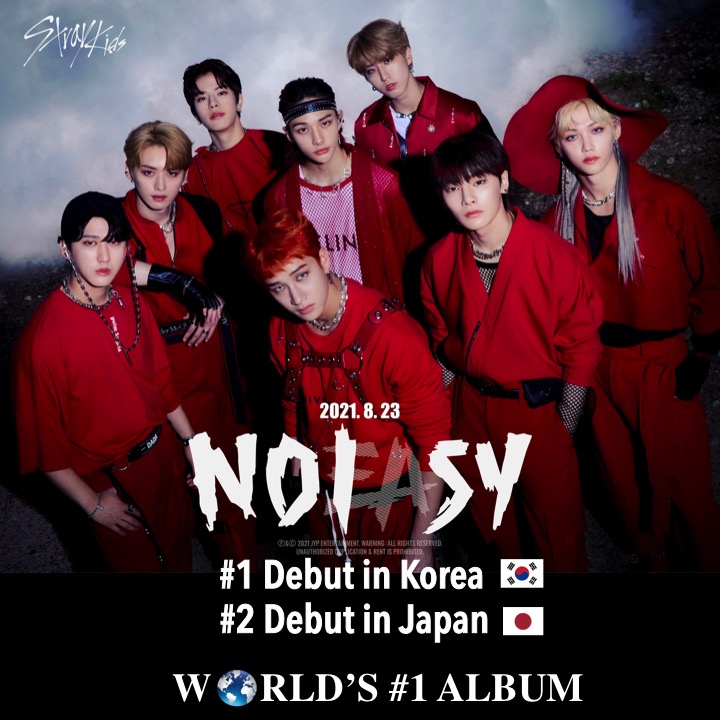 WORLDMUSICAWARD's tweet image. #StrayKids' 2nd Studio Album, #Noeasy, tops the #UnitedWorldChart!💪💿💥🥇🌎📈🔥👑👑👑👑👑👑👑👑💚
facebook.com/worldmusicawar…