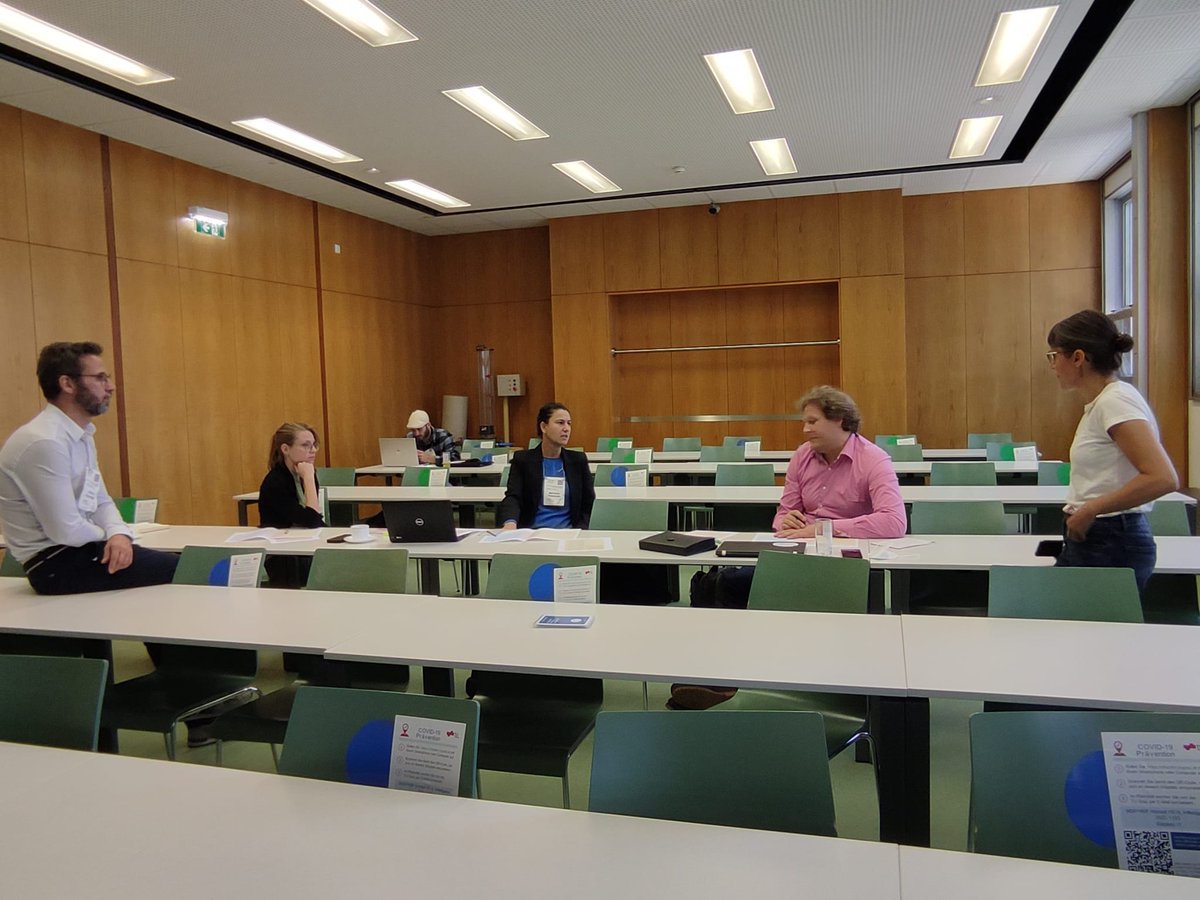 CircularStart's tweet photo. CircularStart in the ERSCP21 in Graz! Workshop 10/09/21
After the presentation of the project's resources by Rainer Pamminger and Cristina Rocha, the participants were challenged to use the CircularStart Business Model Canvas for a new product, under the guidance of Teresa Ros. https://t.co/FGhv2DTBkq