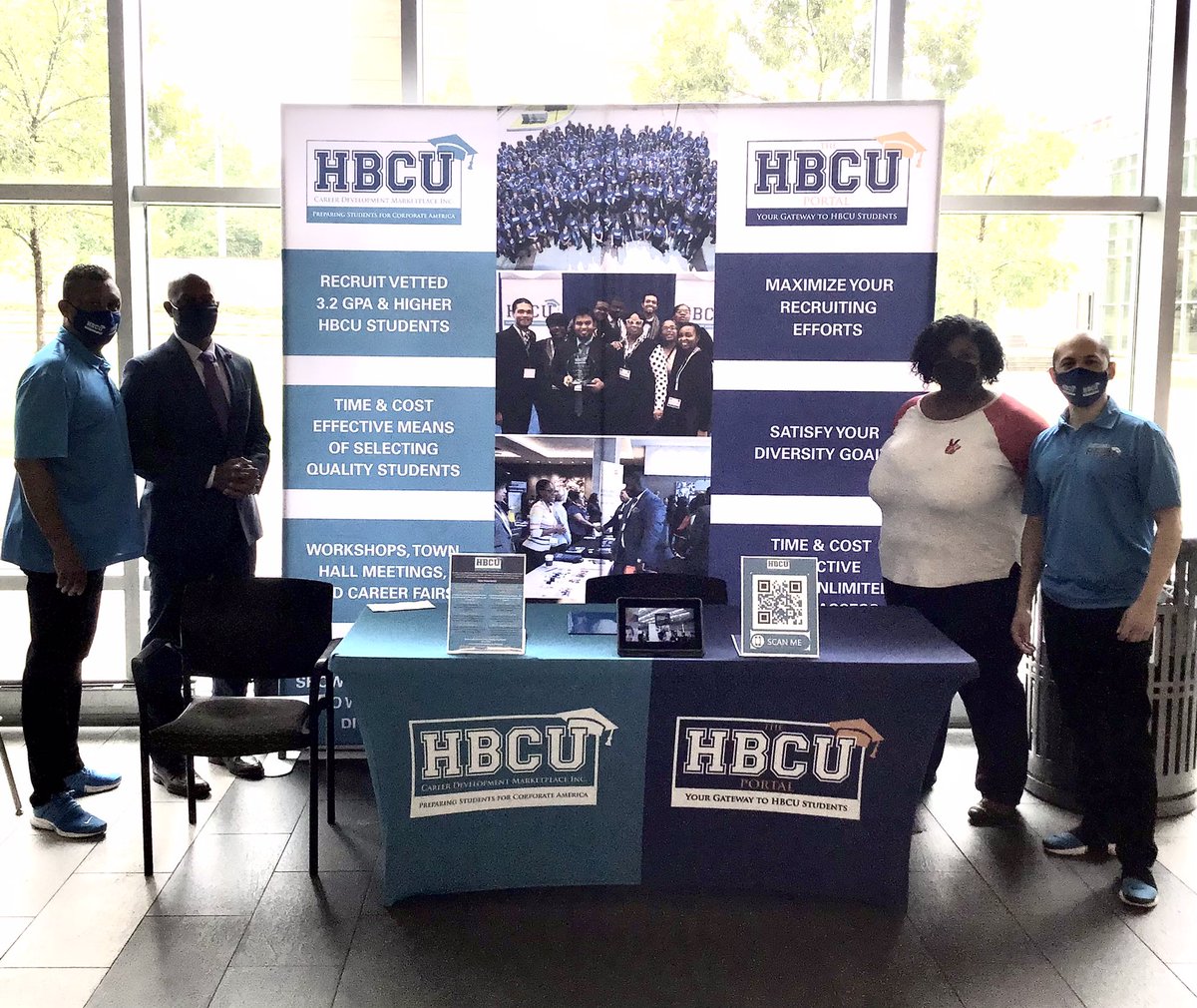 We are so excited in announcing our newest member Alabama State University to the HBCU CDM family.  Thank you to Dr. Sabrina Crowder, Dir of Career Services, and Dr. Derrick Brewster, VP, Student Affairs for allowing us to visit here today! #hbcucdm #diversityandinclusion