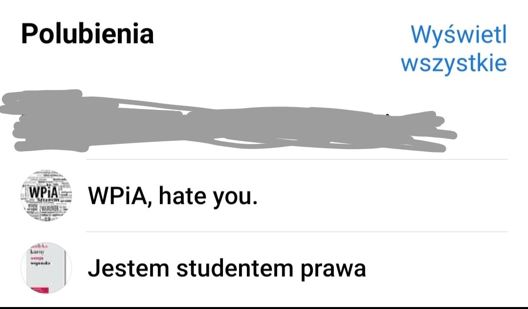 07random_'s tweet image. Krótka historia opowiedziana w formie polubień na facebook'u: