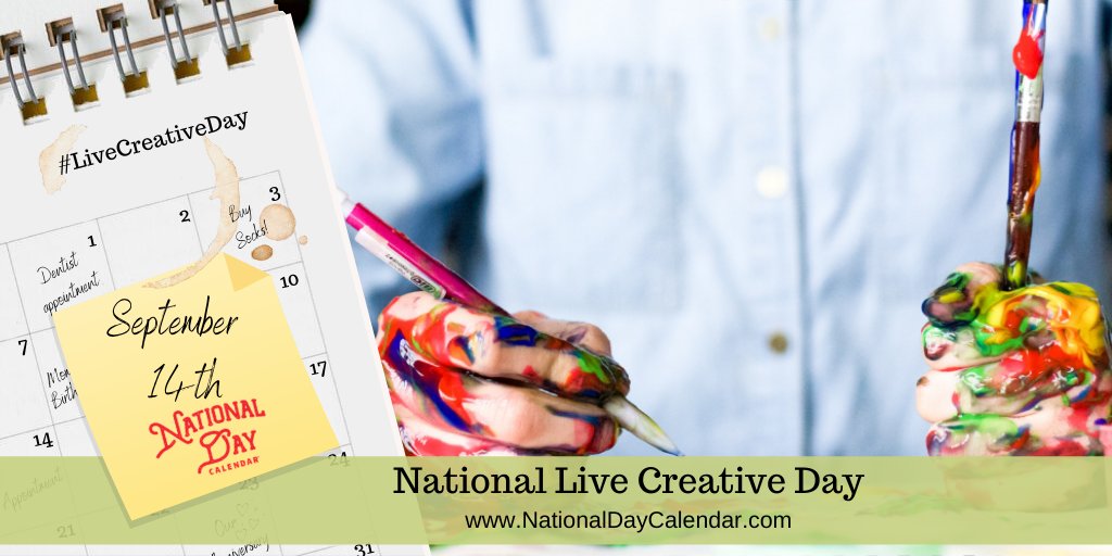 art2chgtheworld's tweet photo. It's #NationaLiveCreativeDay! How do you make time to inject creativity into each day? @NationalDayCal #artistsontwitter https://t.co/pQfg47occP