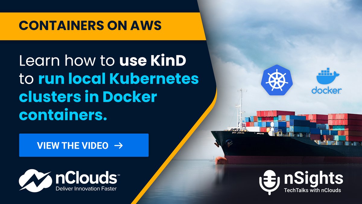 n_Clouds's tweet image. Why use KinD to run local #KubernetesClusters in #Docker #containers on #AWS? To test #k8s, do local development, support #multinode & #HighAvailability clusters, & more. Learn how. @AWS_Partners View the video hubs.la/H0XhbkW0
