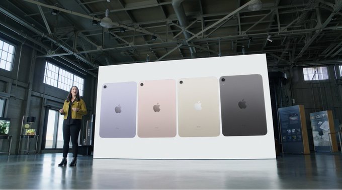 RaghavTechie's tweet photo. iPad Mini Colors.
#AppleEvent #Apple #iPadMin https://t.co/dfvX0Jh6wD