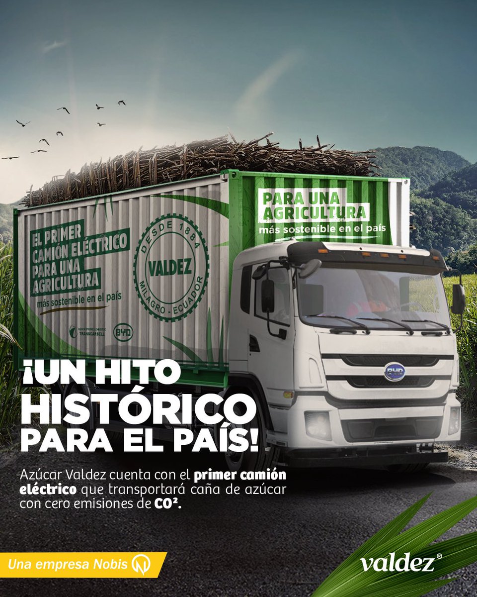 Queremos tener un mejor futuro, por eso empezamos cambiando el presente con un hito histórico para el país y América Latina.
Desde hoy nuestra caña de azúcar es transportada en camiones 100% eléctricos de BYD.