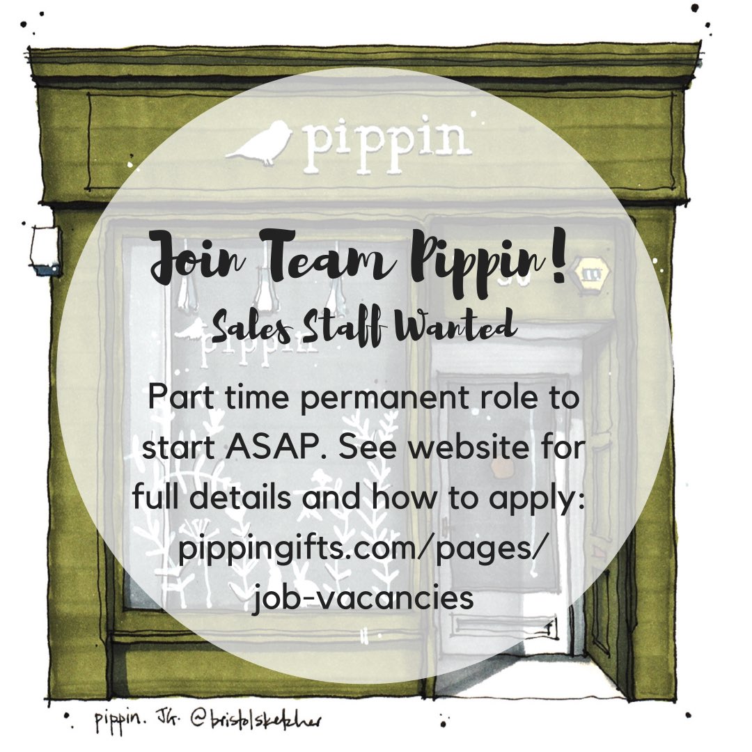 I’m hiring! Hop over to the website for full details and how to apply: pippingifts.com/pages/job-vaca…