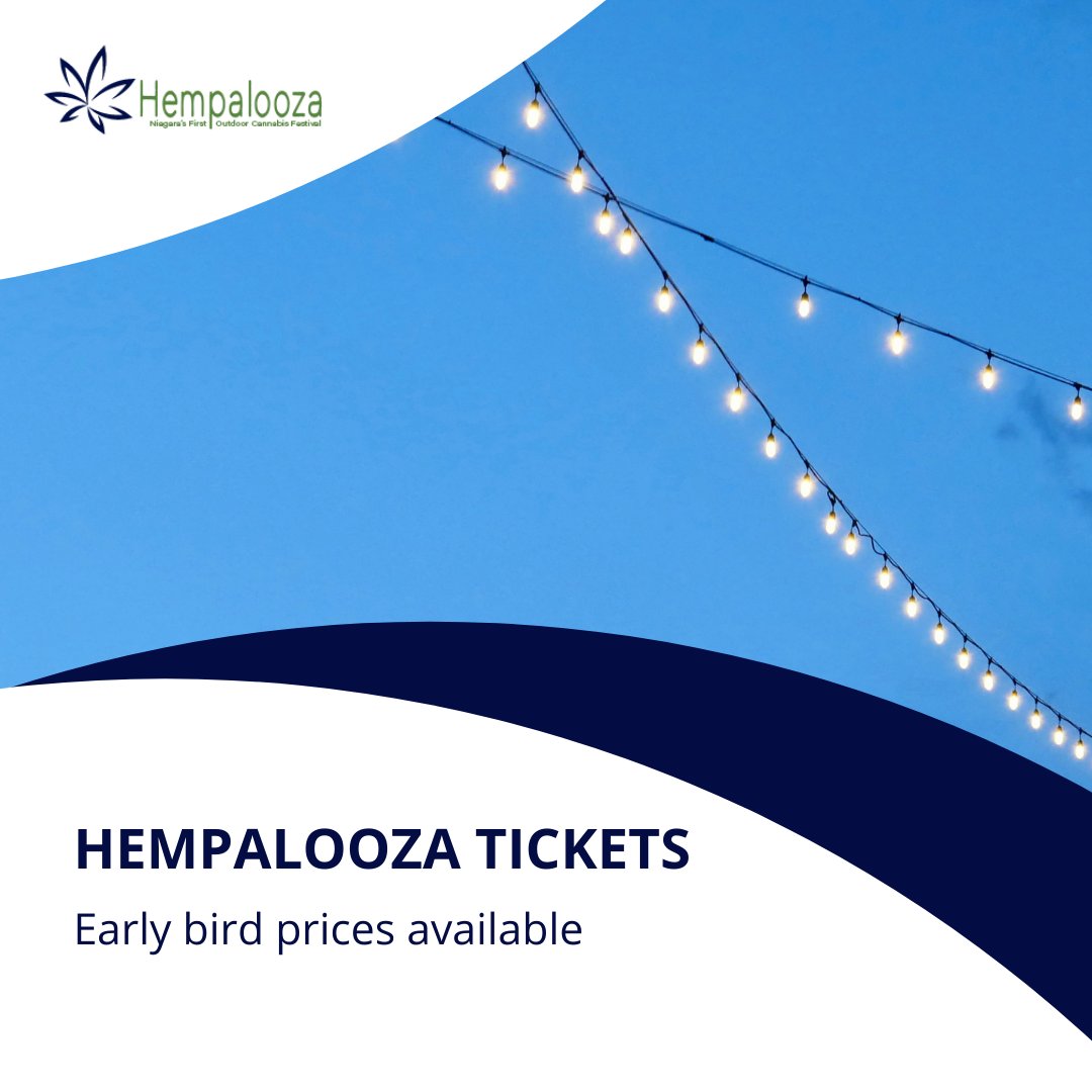 Hempalooza will be filled with interactive cannabis exhibits, educational sessions, cannabis-infused food vendors &amp; more! Sample products from top-of-the-line cannabis producers &amp; accessory companies. Early bird tickets are on sale now!
🌿💨 
hempalooza.ca