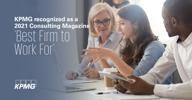 BizDevDC's tweet image. Congratulations to @KPMG_US, once again named to the @Consulting_Mag #ConsultingBestFirms to Work For list! #KPMGProud #KPMGCareers