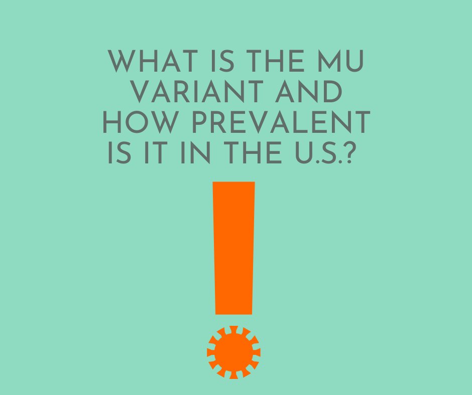 ConsumerLab's tweet image. What is the Mu variant and how prevalent is it in the U.S.? bit.ly/3z51Zrq

#muvariant #mu #variant