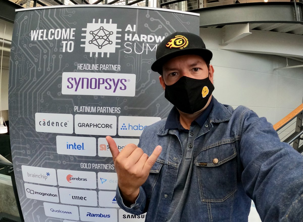 jeffboudier's tweet image. So excited to attend the #AIHardwareSummit - my first in-person conf since you-know-what - with pockets full of exciting announcements with our hardware partners - stay tuned on @huggingface to find out!
#EfficientAI #YayVaccines