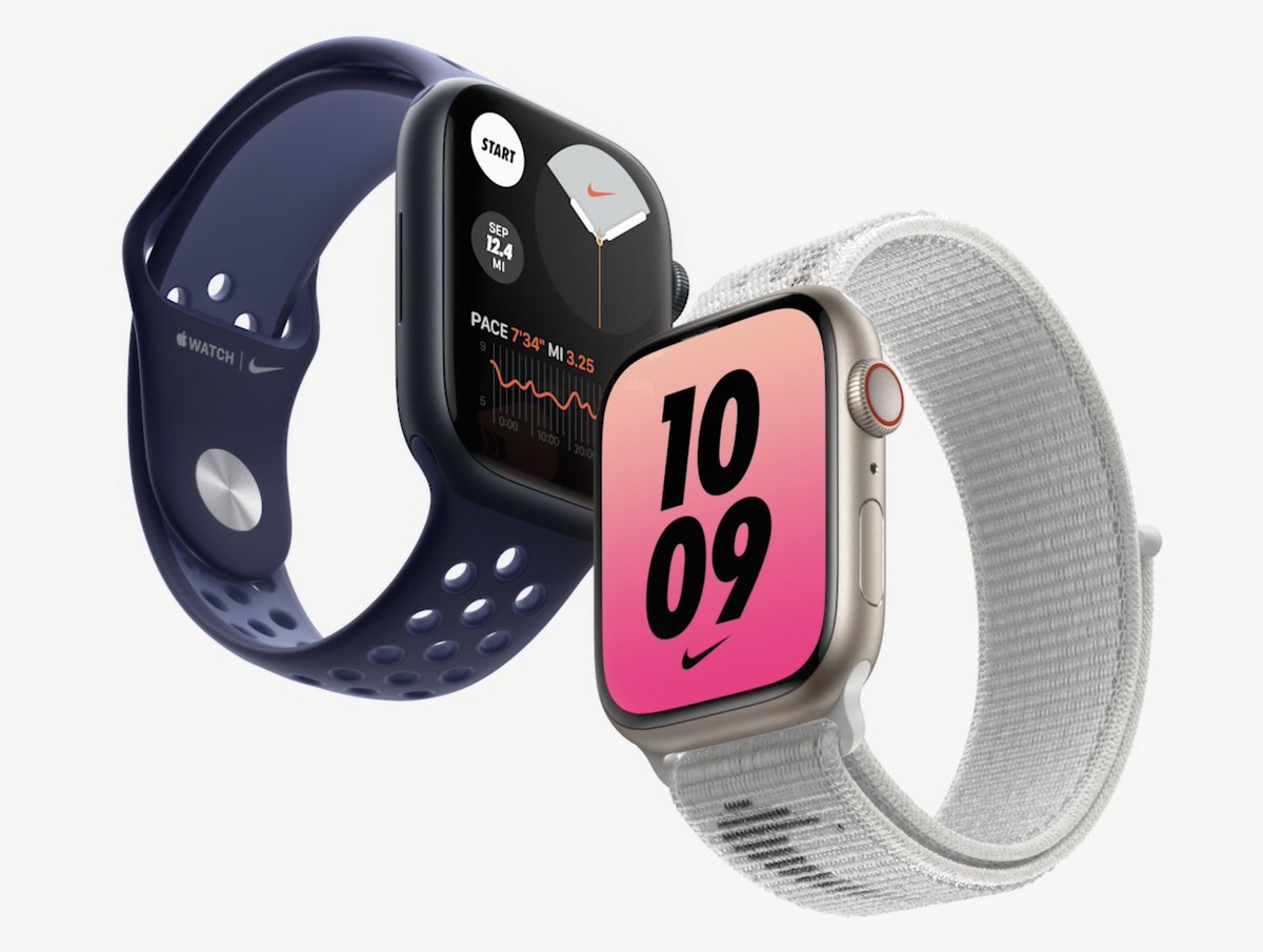 MKBHD's tweet image. Apple Watch Series 7 is a pretty minor upgrade

40% thinner bezels
Display curves slightly over the edges
Softer/rounded corners, larger/brighter display
New: dust resistance
33% faster charging, same battery
5 new colors

$399