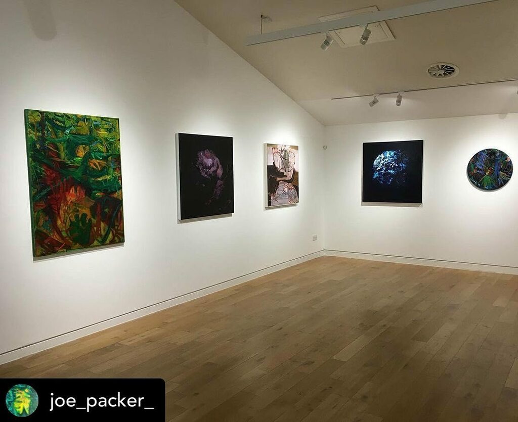 Really great to be working on the third iteration of Supernature with this bunch of brilliant painters @joe_packer_ <a href="/susan/">susan</a>.absolon <a href="/paulsmithart/">Paul Smith</a> @rachel__lancaster 

Posted <a href="/withregram/">Repost app</a> • @joe_packer_ #sneakypeak 
SUPERNATURE opens tomorrow 15 Septemb… instagr.am/p/CT0UPHKIEIz/