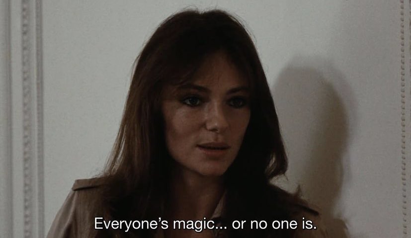 Happy belated birthday to Jacqueline Bisset who truly is magic. 
