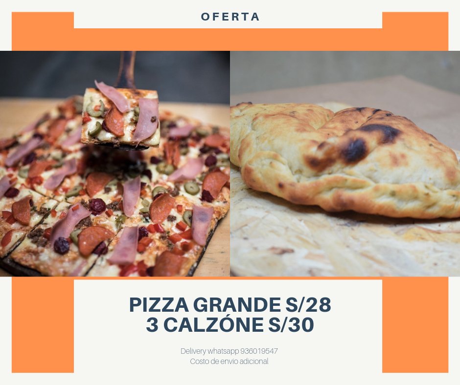 PizzabellaP's tweet photo. Sigue disfrutando de nuestras ofertas
Delivery whatsapp 936019547
Costo de envío adicional
#asijuegapizzabella #quedemonosencasa #delivery #barranco #chorrillos #miraflores #surco https://t.co/IqKz7bxVnP