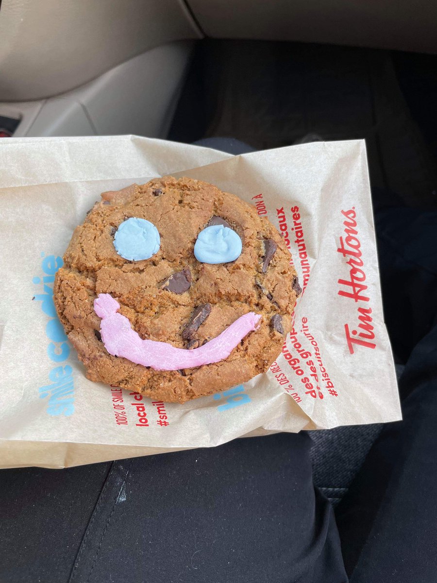 SonarStep's tweet photo. Got a #SmileCookie !!! @TimHortons https://t.co/4FzguQgNMb
