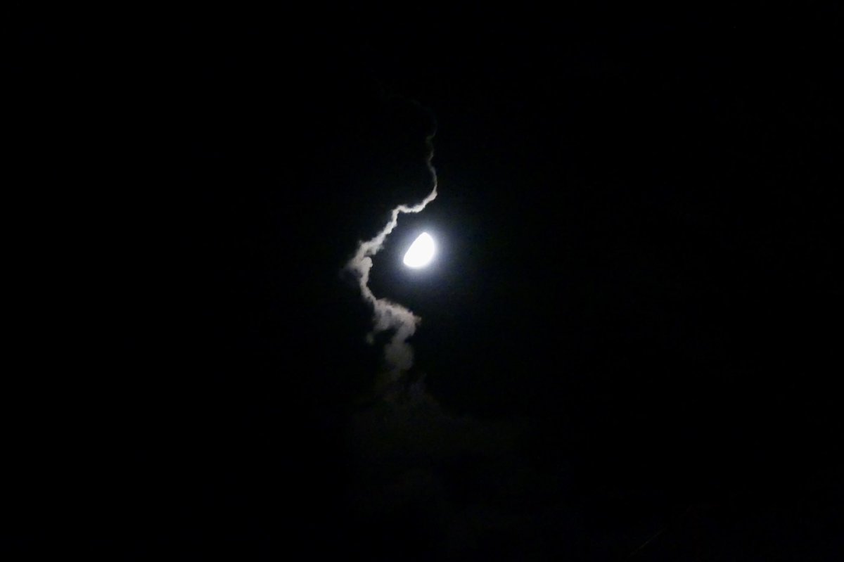 #storm #clouds #moon #sunreflection #nightsky #shootonleica