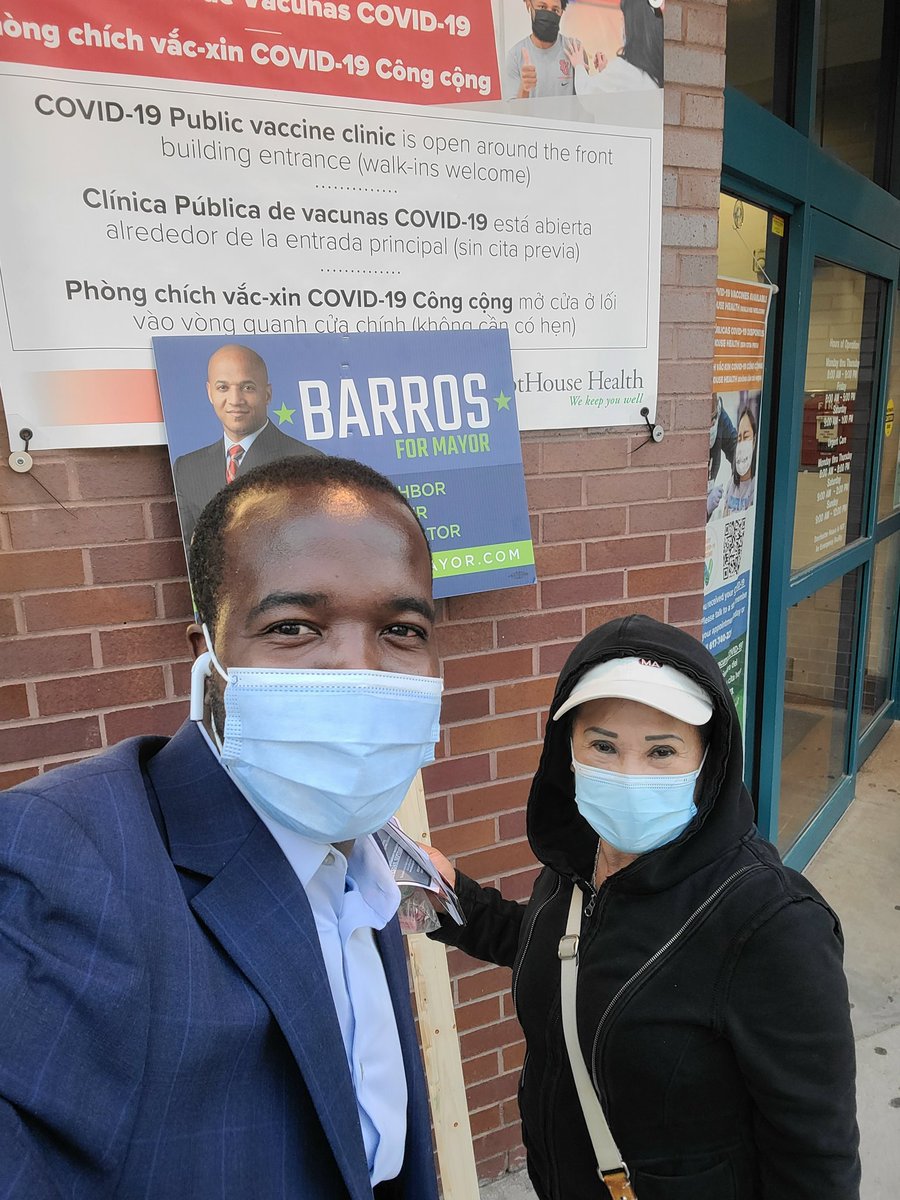 BREAKING:  🗳  🐕 

Just under two hours to go!

Captain doggy is waiting on you #bospoli.Need to find your voting location? Visit here,
sec.state.ma.us/WhereDoIVoteMA…
You still can make it

Our Vote 🗳 
Our voice 
Our Future ✊
Make it count with <a href="/JohnFBarros/">John Barros</a>